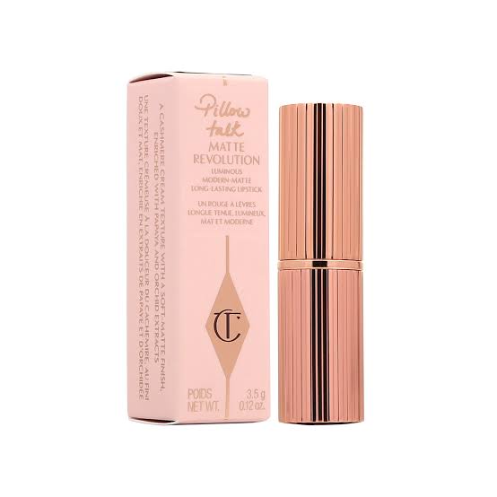 Charlotte Tilbury Matte Revolution Pillow Talk Lipstick Full size(3.5g) with box